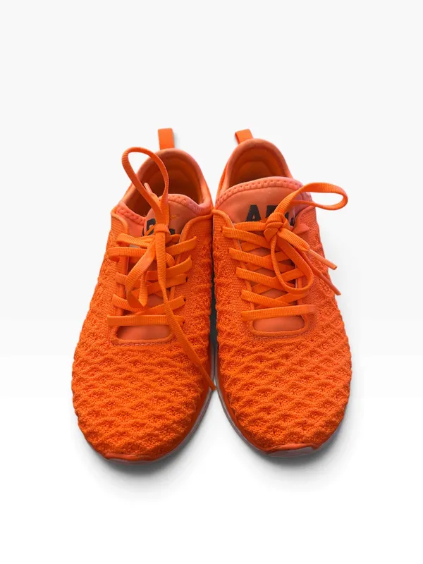 APL Women’s Techloom Phantom Running Sneaker size 6 safety orange neon - Image 2