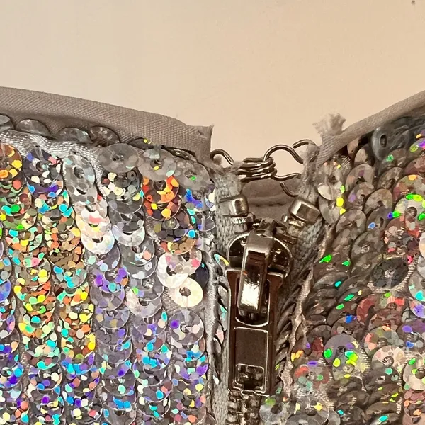 FINAL PRICE GB ( Gianni Bini ) Sequined Cropped Top - Image 7