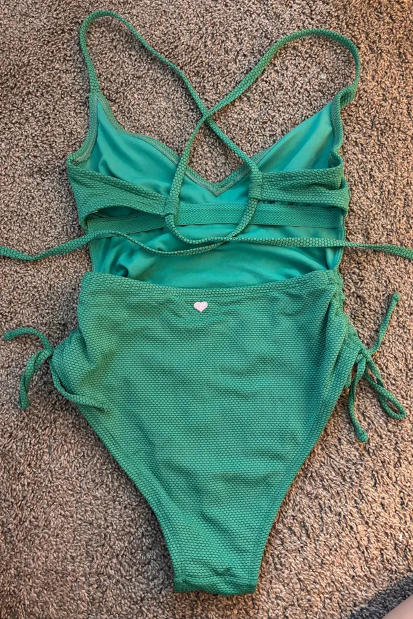 One Piece Target Swim Suit - Image 2