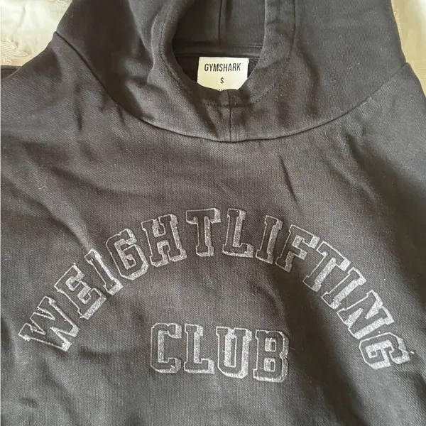 Gymshark S Black Weightlifting Club Hoodie - Image 3