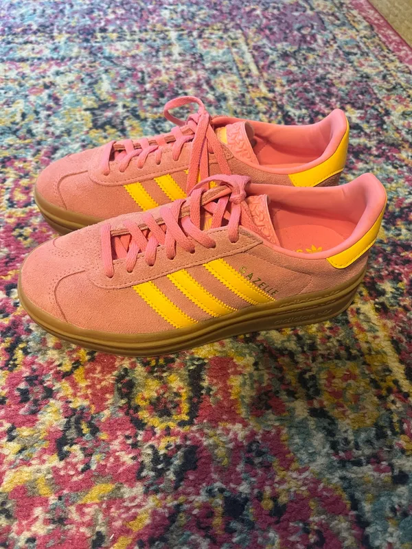 Pink Adidas Gazelle Sneakers - Image 2