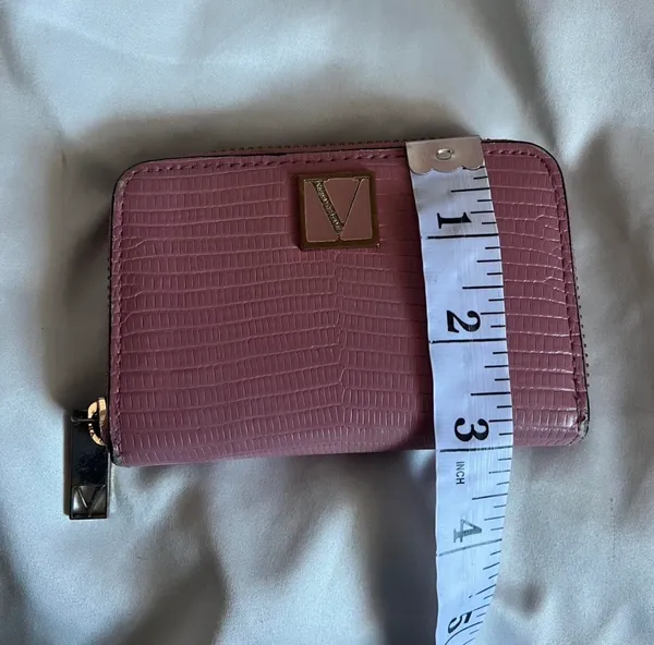 Victoria’s Secret Pink & Gold Zip Wallet - Image 7