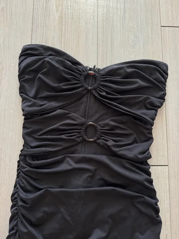 Black Mini Dress - Image 2
