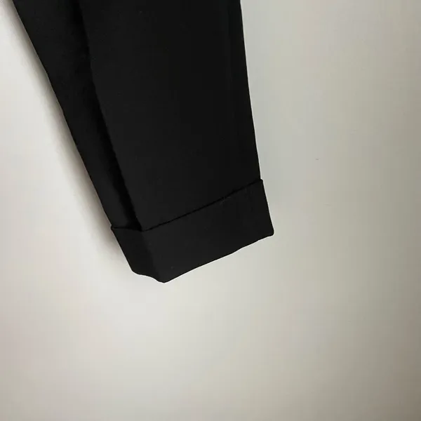 Banana Republic Black Trousers Minimalist Neutral Work Career Office size‎ 0 - Image 4