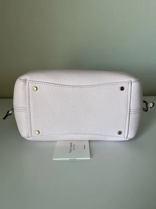 Kate Spade Dumpling Pebble and Snake Embossed Small Satchel Bag - Image 4