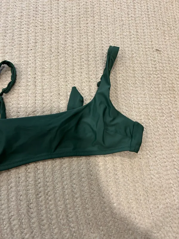 Aerie emerald green bikini top  - Image 2