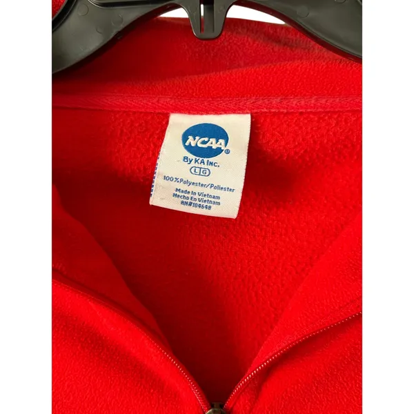 Ohio State‎ 3/4 zip Women's Fleece Jacket Size Large - Image 3