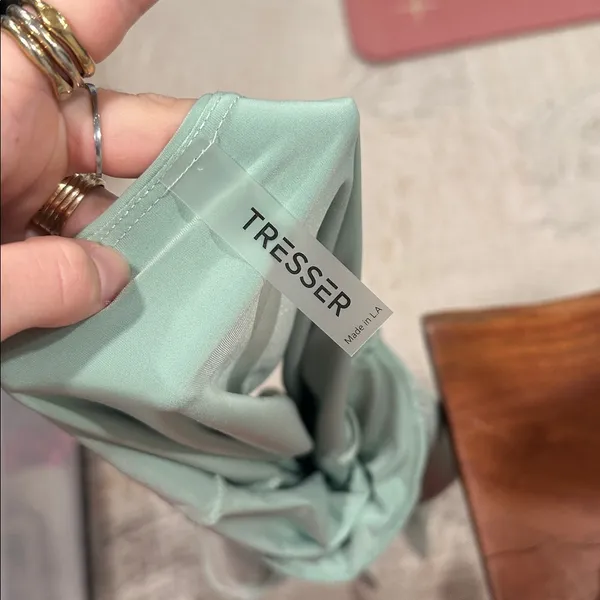 Elegant Mint Green Women's Dress - Image 6