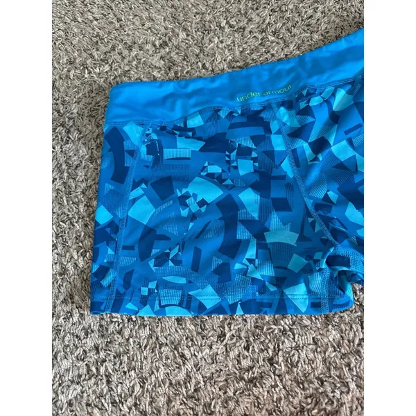 Under Armour Women's Blue Lycra Shorts‎ Size XL - Image 7