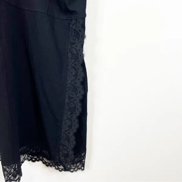 NWT Free People Black Lace Bodycon Dress‎ Women's Size M Going Out Party - Image 6