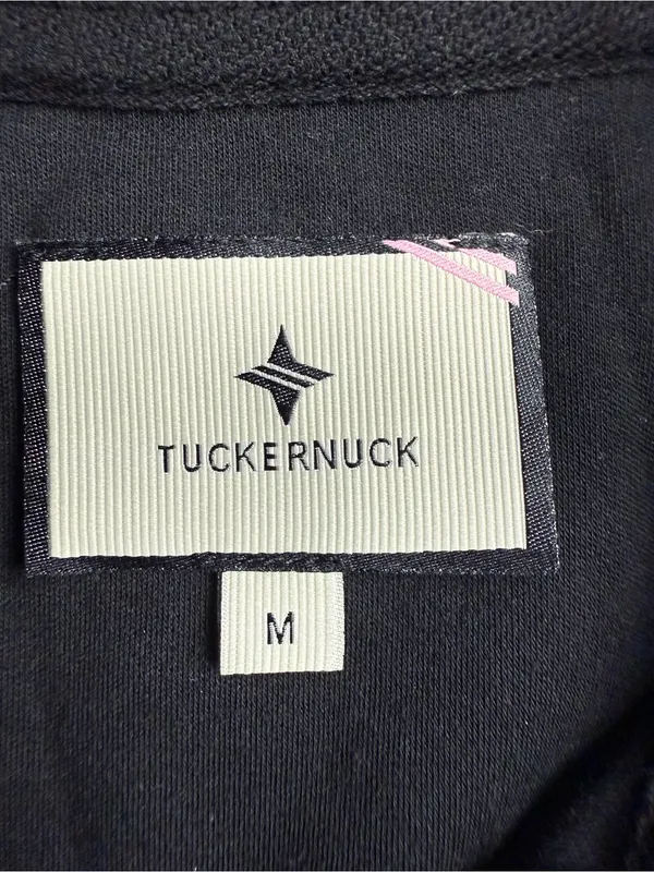 Tuckernuck Woman’s Medium classic black short-sleeve polo shirt - Image 2