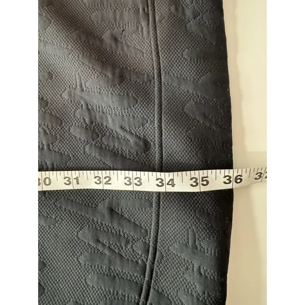 Yitty Backless Hoddie Dress Black Cap Sleeve Athleisure Lounge Open Back Tunic L - Image 10