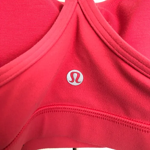 Coral lululemon Flow Y Nulu Bra Size 12 - Image 4