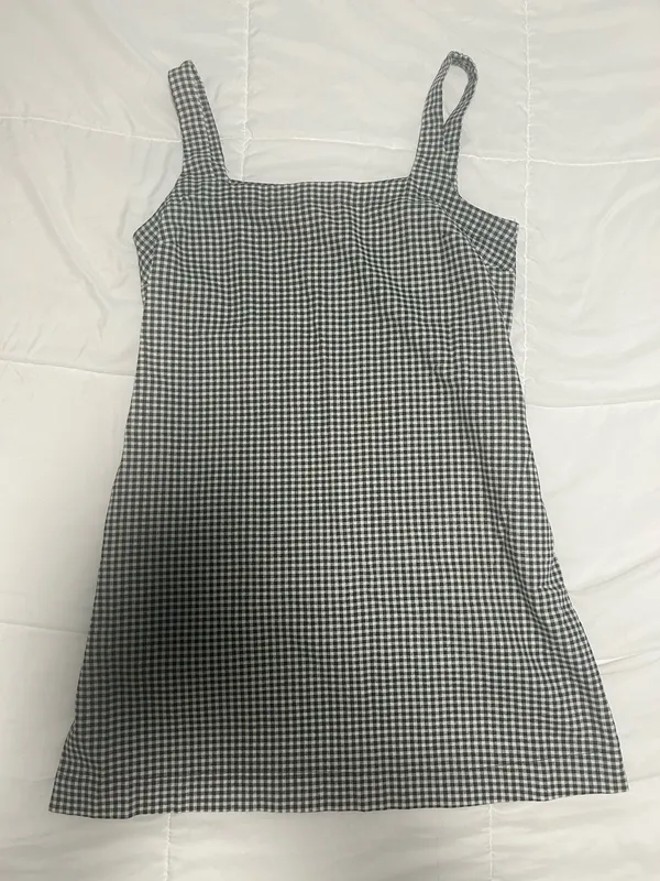 Target Black and White gingham dress - Image 2