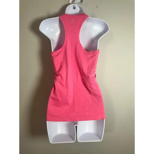 Athleta Momentum Seamless Tank Pink Racerback Activewear Top Size S - Image 4