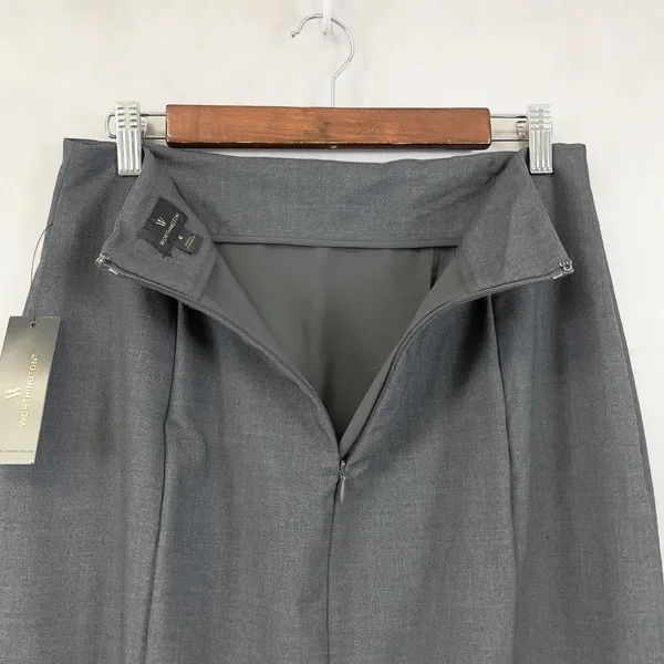Worthington Women Skirt 6 Business‎ Professional Pencil Academia Office Stretch - Image 5