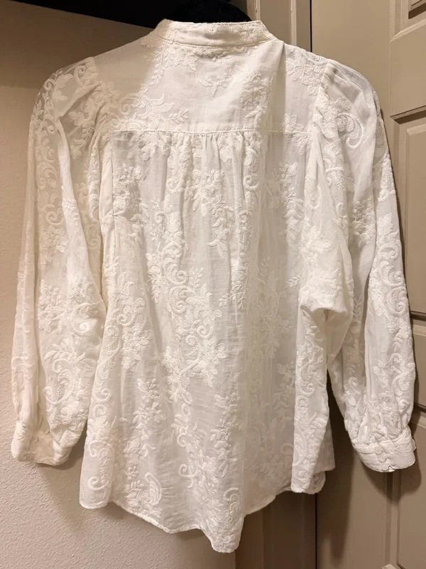 Pilcro Lace Anthropologie Blouse - Image 2