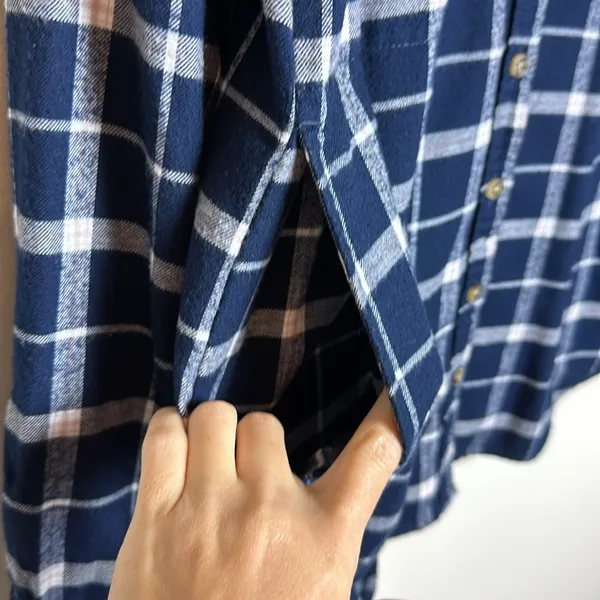 Abercrombie & Fitch‎ Soft AF Boyfriend Fit Flannel - Image 6
