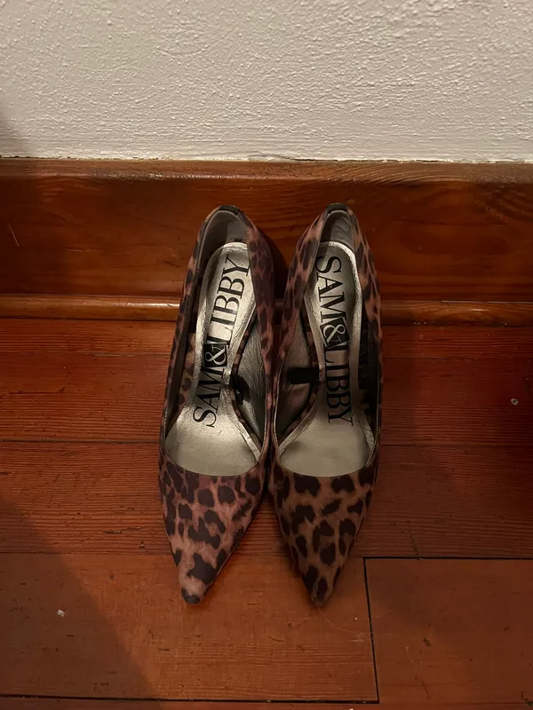 Sam&Libby Leopard Heels - Image 2
