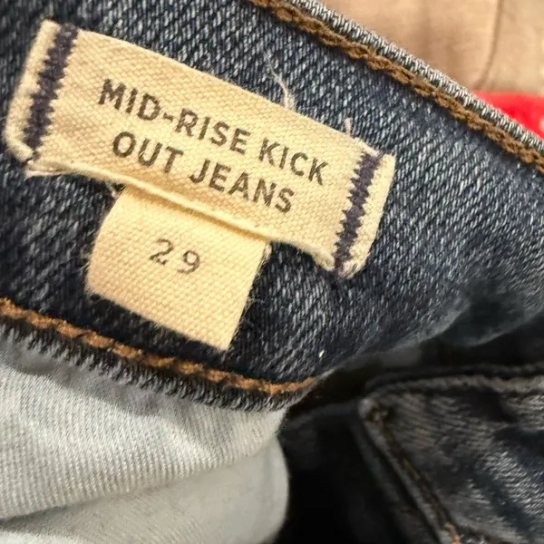 Madewell Women's Flare Jeans in Dark Blue Denim - Image 5