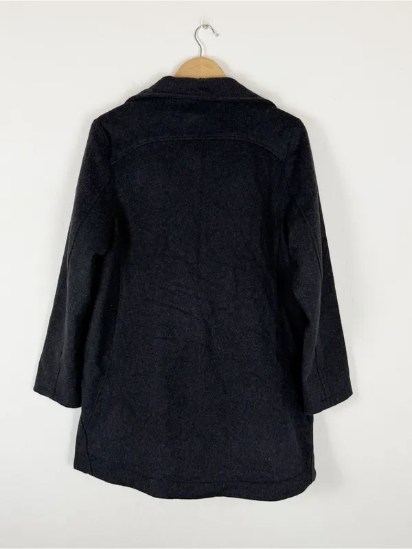 Pendleton Women's Water Resistant Cascade Wool Campbell Coat Jacket Charcoal - Image 5