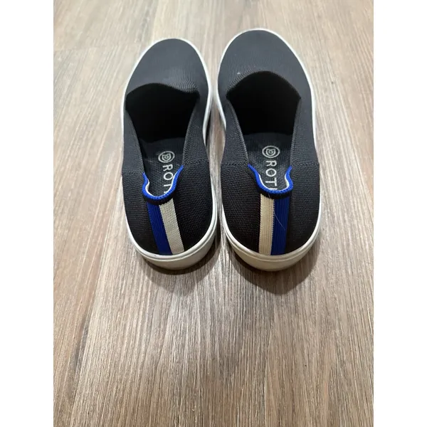Rothys The Original Slip On Sneaker Black Women's Size 9 Comfort‎ Shoes Casual - Image 4