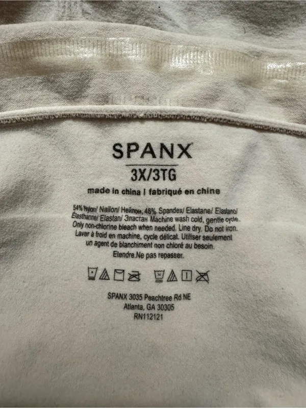SPANX High-Waist Mid-Thigh Shaper Brief - Tan - Image 3