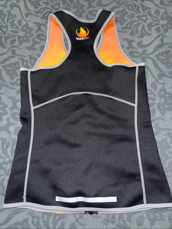 Saunatek Sauna Sweat Suit Vest for Exercise and Heat Training women’s medium - Image 5