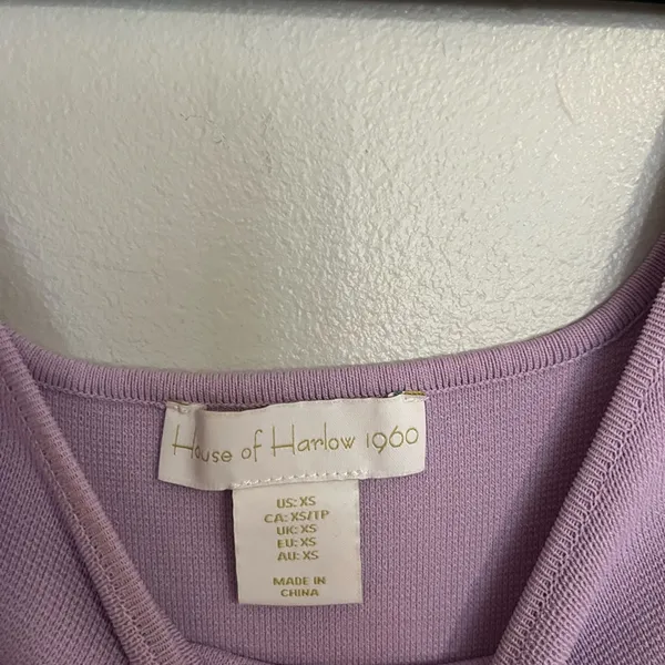 House of Harlow 1960‎ Lilac Midi Dress - Image 3