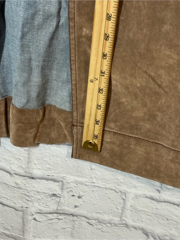 NWT BDG Urban Outfitters Women’s Brown Velvet Style Skirt, Medium - Image 5