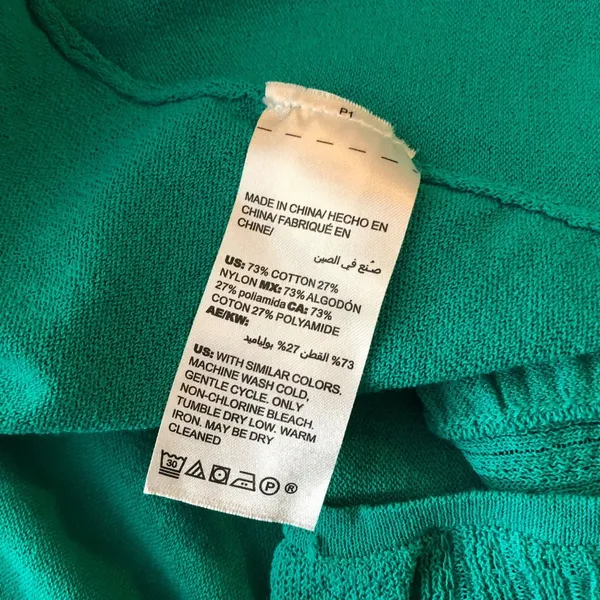 Chico's Cardigan Sweater Thin Knit Long Duster Lightweight Green Size 2 US L - Image 5