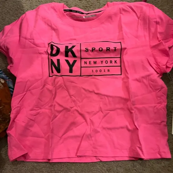 NWT Dkny sport pink top small‎ - Image 4