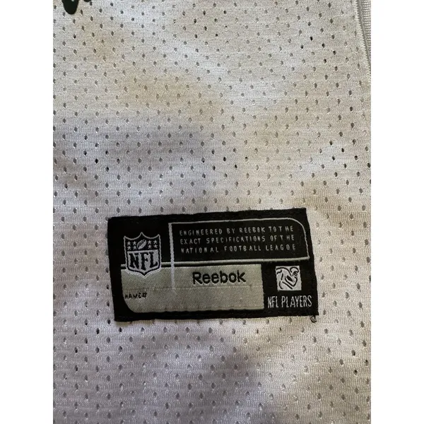 Reebok Green Bay Packers NFL Team Apparel‎ White Jersey Women Size Measured - Image 6