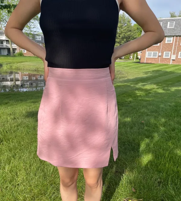 Pink Mini Skirt Princess Polly - Image 2