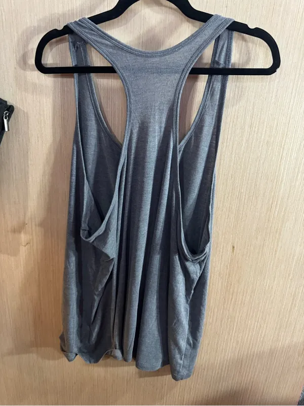 Women’s Old Navy Active Go Dry Gray Racerback Tank Top Size XXL - Image 5