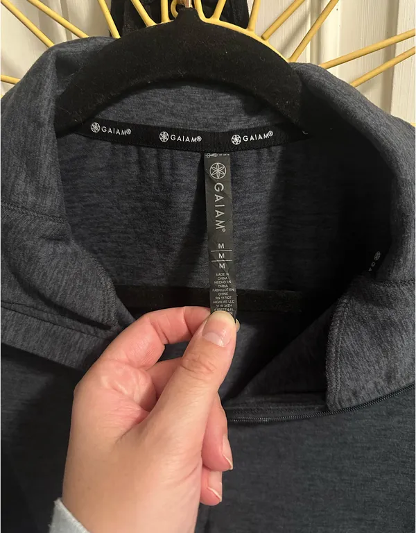 Gaiam Gray Quarter-Zip - Image 2