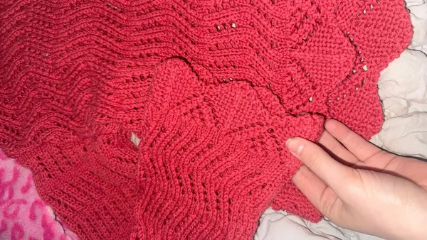American Eagle Crochet Sweater V-Neck coverup - Image 3