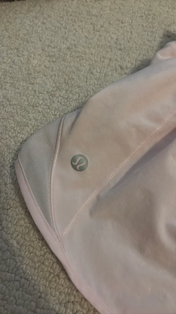 Light Pink Lululemon Hotty Hot Shorts 4" High-Rise - Image 4