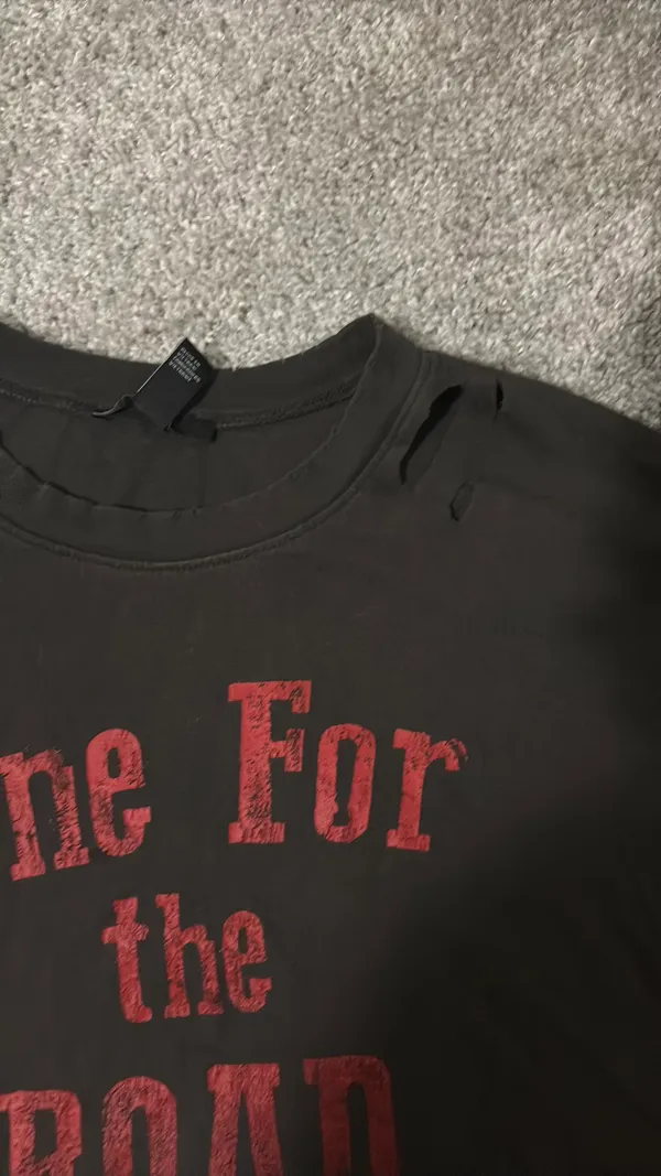 Forever 21 Distressed Tee Shirt - Image 3