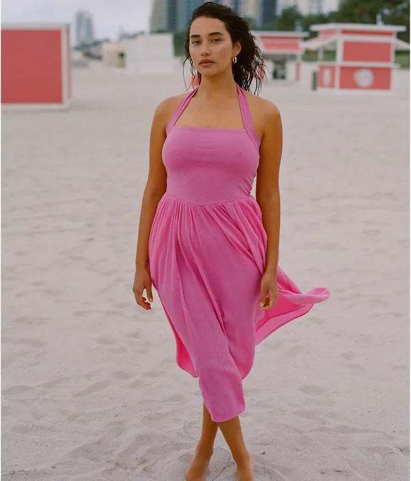 Aerie Halter Dress - Image 3