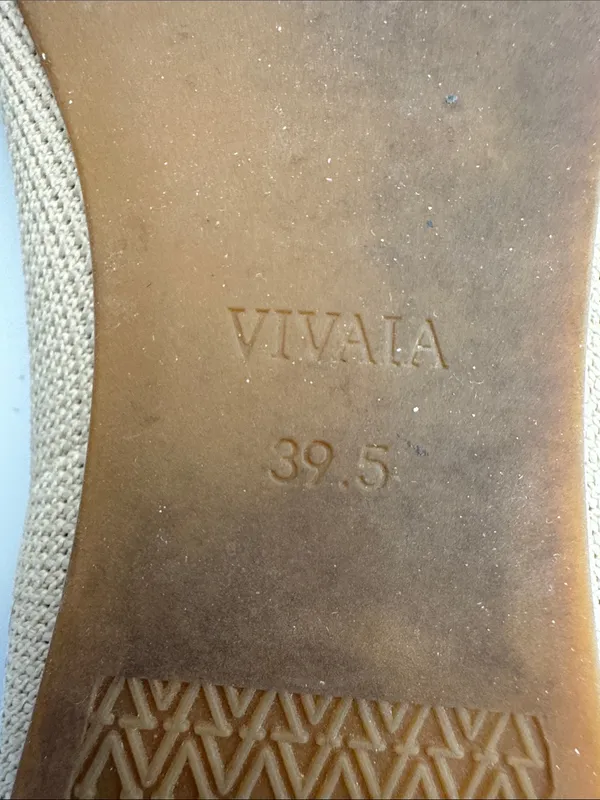 Vivaia pointed-toe Ballet Flats (Aria 5°) Almond & Black sz 39.5 / 9.5 washable - Image 11