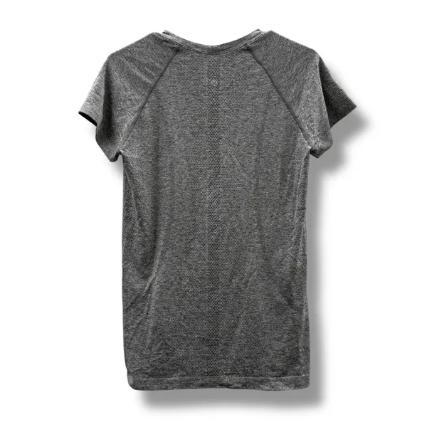 Lululemon Swiftly Tech Short Sleeve Activewear Shirt in Gray/Slate Sz 10 - Image 4