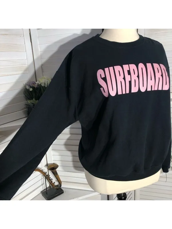 Gildan Y2K vintage sweatshirt coastal beachwear surfing vacation travel ocean XL - Image 3
