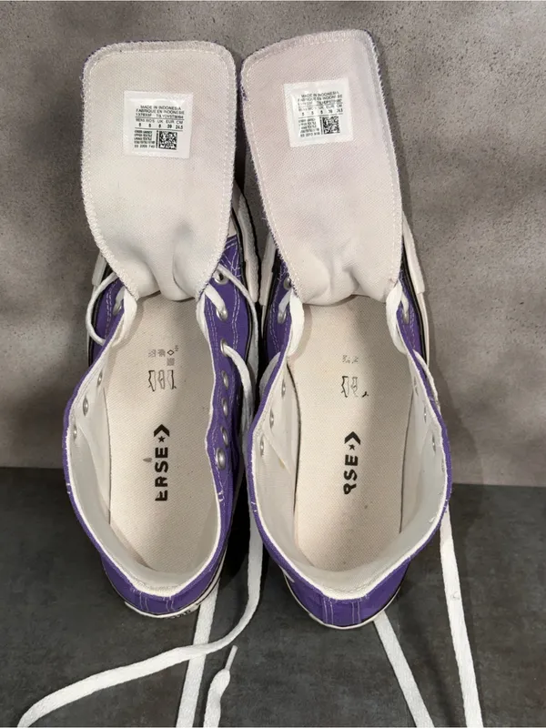 Converse All Star Hi Top Women's Purple Sneakers Size 8 - Image 11