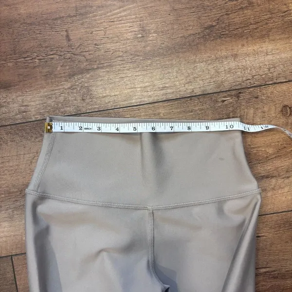 Alo Yoga High Waist Airlift Leggings Light Brown Sz S 28" Inseam Activewear Yoga - Image 7