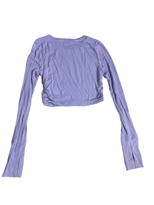 OFFLINE By Aerie Thumbs Up Long Sleeve Ruched T-Shirt - Image 4