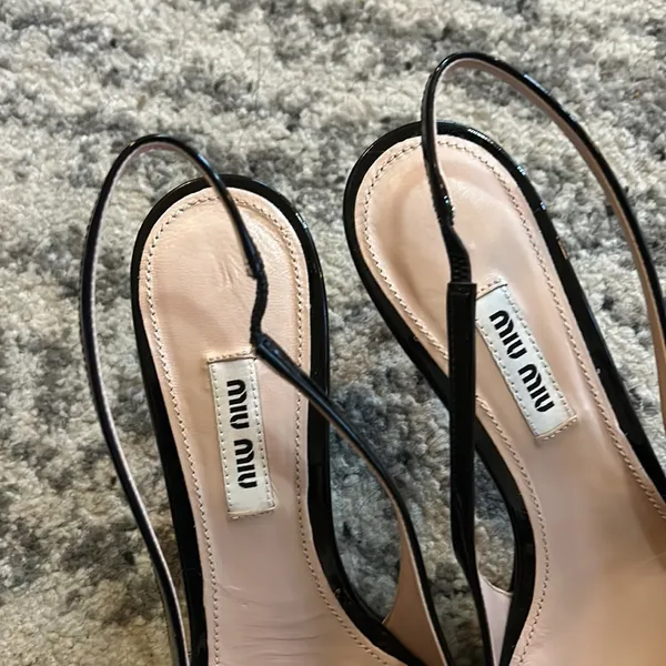 MIU MIU Slingback size 37.5 - Image 3