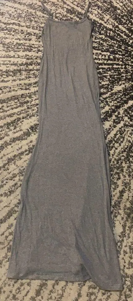 SKIMS Ribbed Long Slip Dress size M - Image 3