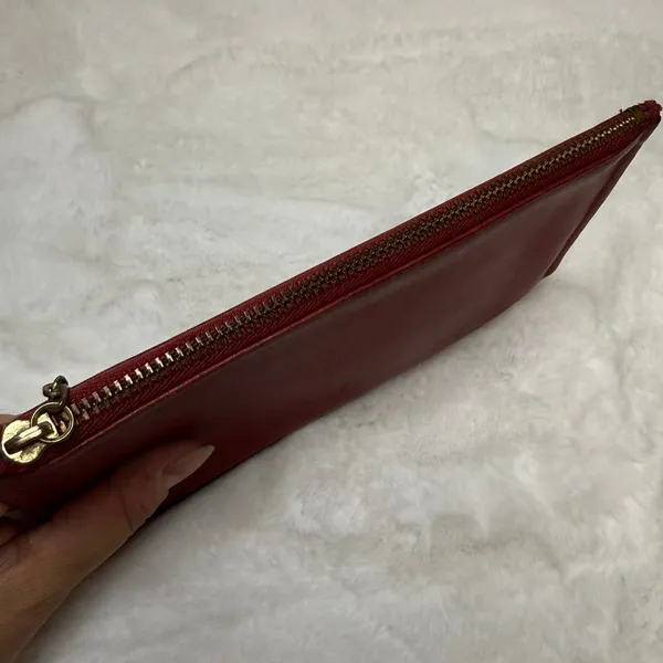 Vintage COACH Red Slim Pouch "Skinny Case" Style 7170 - Image 5