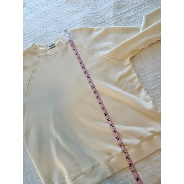 Rumored Balance Crewneck Sweatshirt Yellow M/L - Image 4